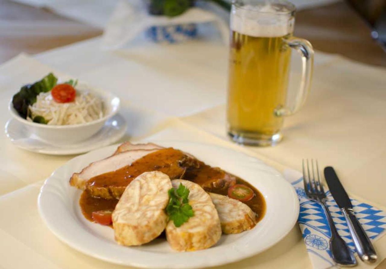 Zum Goldenen Schwanen Hotel Frankenried Ngoại thất bức ảnh