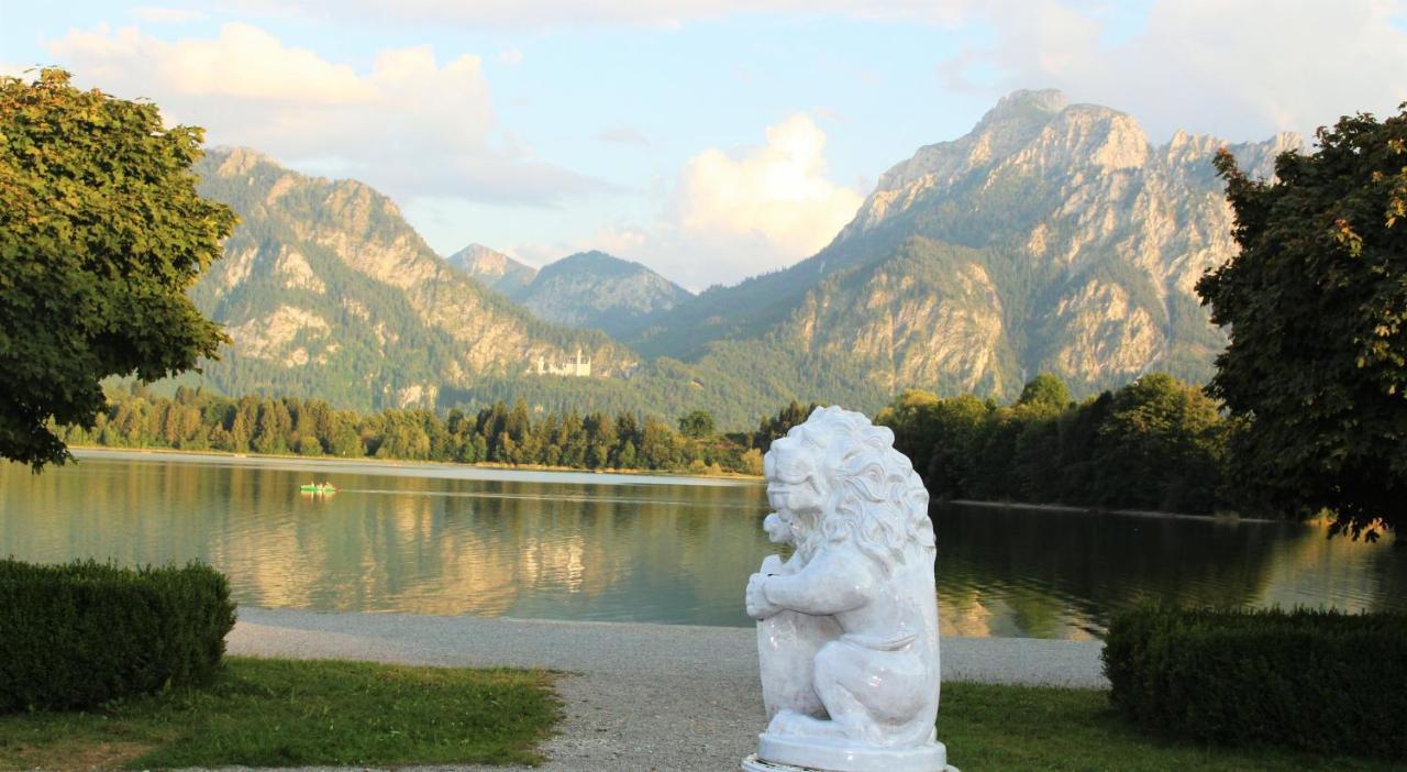Zum Goldenen Schwanen Hotel Frankenried Ngoại thất bức ảnh
